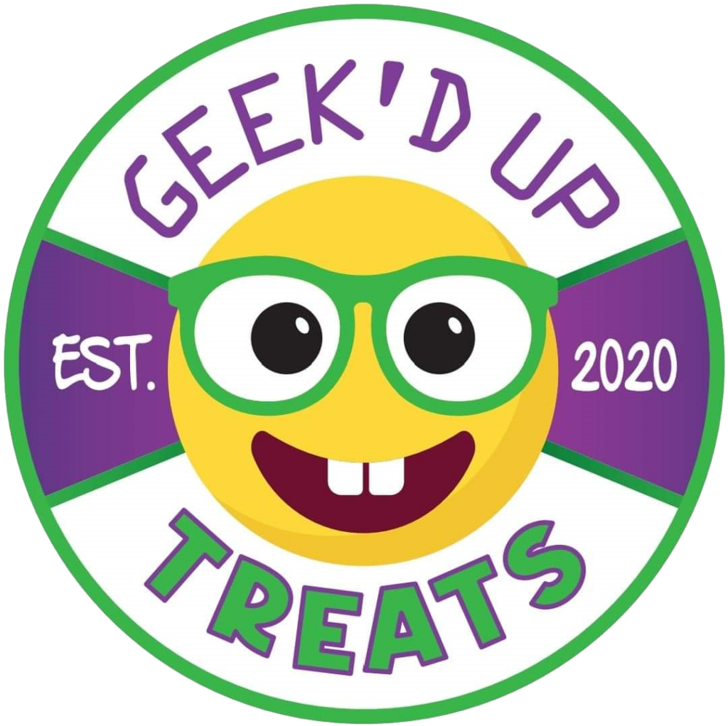 Geek'd Up Treats Logo